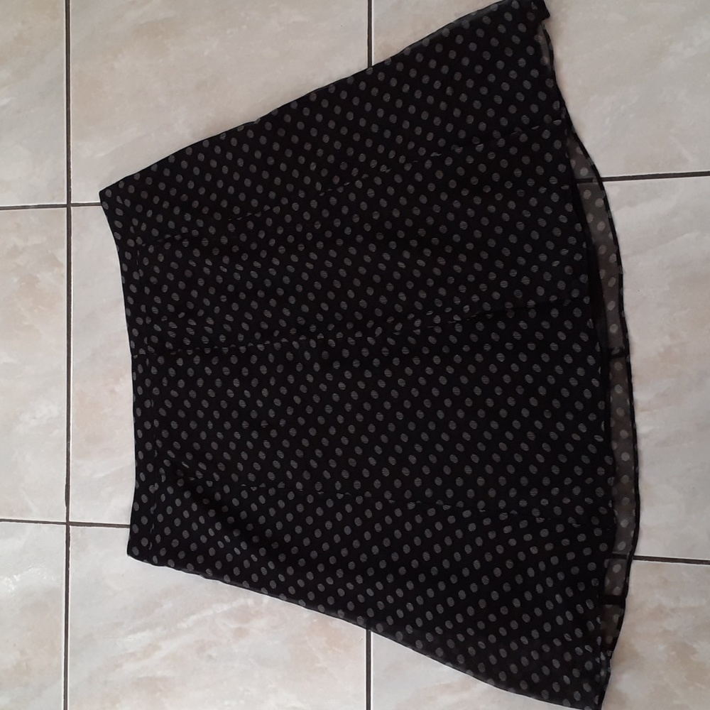 Polka dot skirt